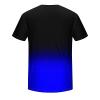 2024 Shirts for Men Short Sleeve Casual Stylish Crewneck Shirts Big and Tall Print Graphic Tee Shirts Summer Pullover Peime s2024 Men Blue L view 4