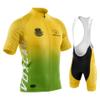 Men's Pro Cycling Jersey Sets - Cycling Jersey Men Set Bib Shorts Set Summer Mountain Bike Bicycle Suit (33,X-Large) view 1