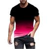 amazon shopping online website Shirts for Men Short Sleeve Casual Stylish Crewneck Shirts Big and Tall Print Graphic Tee Shirts Summer Pullover Peime today 2024 men Watermelon Red 3X view 1