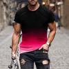amazon shopping online website Shirts for Men Short Sleeve Casual Stylish Crewneck Shirts Big and Tall Print Graphic Tee Shirts Summer Pullover Peime today 2024 men Watermelon Red 3X view 2