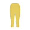Oplxuo Womens Knee Length Capri Leggings Floral Lace High Waist Leggings Skinny Cropped Workout Yoga Pants Sport Casual Pants view 4