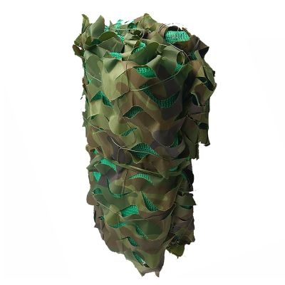 HSPLXYT Camo Netting Roll, Camouflage Net Fabric Hunting Shade Cover, Suitable for Hunting Military Theme Shooting Decoration Sunshade Camping and Building Shelters(Size:2x8m/6.6x26.2ft)