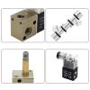 3V1-06 2 Position 3 Way Pneumatic Solenoid Valve Normally Closed 1/8 Pneumatic Control Valve DC12V 24V AC 110V 220V 1Pcs (Color : 3V1-06 AC220V) view 3