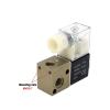 3V1-06 2 Position 3 Way Pneumatic Solenoid Valve Normally Closed 1/8 Pneumatic Control Valve DC12V 24V AC 110V 220V 1Pcs (Color : 3V1-06 AC220V) view 4