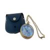 Aglow Antique Butterfly Brass Engraved Nautical Compass with Leather Case, Antique Gift for Birthday, Wedding, Anniversary, Christmas, Valentine, Portable Compass for Hiking. view 1