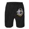 ETSDJ Ukraine Swim Trunks Men's Quick Dry Shorts Summer Beach 9" Board Shorts White view 2