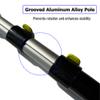SOEZmm Volleyball Spike Trainer Pro SPT5005  Premium Training Aid for Spiking, Serving & Blocking  Adjustable Lightweight Aluminum Pole & Secure Ball Holder  Question Mark Hook,No Ball Included view 4