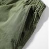 LANZIYAYA Girls Cargo Pants Wide Leg Streetwear Cute with Pockets Joggers 4-12 Year Army Green (US, Age, 12 Years, Army Green) view 4