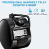 XIZAO Clicker Counter Mechanical Hand Tally Counter Clicker Digital Number Count Clicker with 5 Digit for Golf Coaching Knitting Fishing 2 Pcs view 4