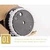 UUNVTOSU Barometer,Traditional Weather Station Dial Type Barometer Traditional Barometer Pure Mechanical Dial Barometric Pressure Weather Station Barometer view 4