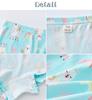 Sladatona Girls Cotton Underwear Soft Boy Shorts Kids Boxer Briefs Panties 3t Light Blue view 2