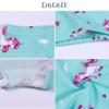 Sladatona Girls Boyshort Panties Unicorn Briefs Breathable Underwear 10years Light Pink view 2