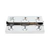 EYPVCLST Boat Accessories Stainless Steel 316 50 * 75mm Cast Boat Caravan RV Deck Hinge Cupboard Cabinet Drawer Door Strap Butt Hinge Furniture Hardware for Marine Boat (Size : Without Screws) view 1