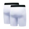 Runceptual Youth Boys' Compression Shorts - Performance Spandex Athletic Underwear for Basketball with Side Pocket (US, Alpha, Small, Regular, 2 Pack:WhiteWhite) view 4