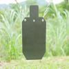 TOAAOT AR 500 Steel Targets 1/2 Inch, Steel Silhouette Targets for Shooting, Steel Gong and Steel Target Hanger/Stand Kit, Laser Cut, (Sold Separately), slet 1016-12-mt view 2