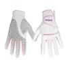 Scott Edward 1 Pair Leather Women's Golf Gloves Both Hand or 2 Pack Left Right Hand, Ladies Sports Gloves, Non-Slip Wear-Resistant Gloves, Breathable, Soft, Enhanced Grip and Comfort (Pink, 19-M) view 2