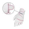 Scott Edward 1 Pair Leather Women's Golf Gloves Both Hand or 2 Pack Left Right Hand, Ladies Sports Gloves, Non-Slip Wear-Resistant Gloves, Breathable, Soft, Enhanced Grip and Comfort (Pink, 19-M) view 4
