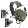 TACGZGJSM TAC200PROULTRA Tactical Headset,Ear Protection,Electronic Noise Canceling Headphones,with U94 PTT,for Airsoft,Hunting (Army Green) view 4