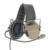 TACGZGJSM TAC200PROULTRA Tactical Headset,Ear Protection,Electronic Noise Canceling Headphones,with U94 PTT,for Airsoft,Hunting (Tan) view 3