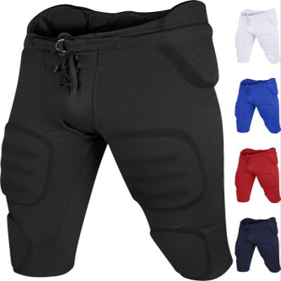 Penveer Youth Football Pants - Safety Integrated Comfortable Youth Football Practice Pants for Boys (Black, YL)