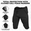 Penveer Youth Football Pants - Safety Integrated Comfortable Youth Football Practice Pants for Boys (Black, YL) view 4