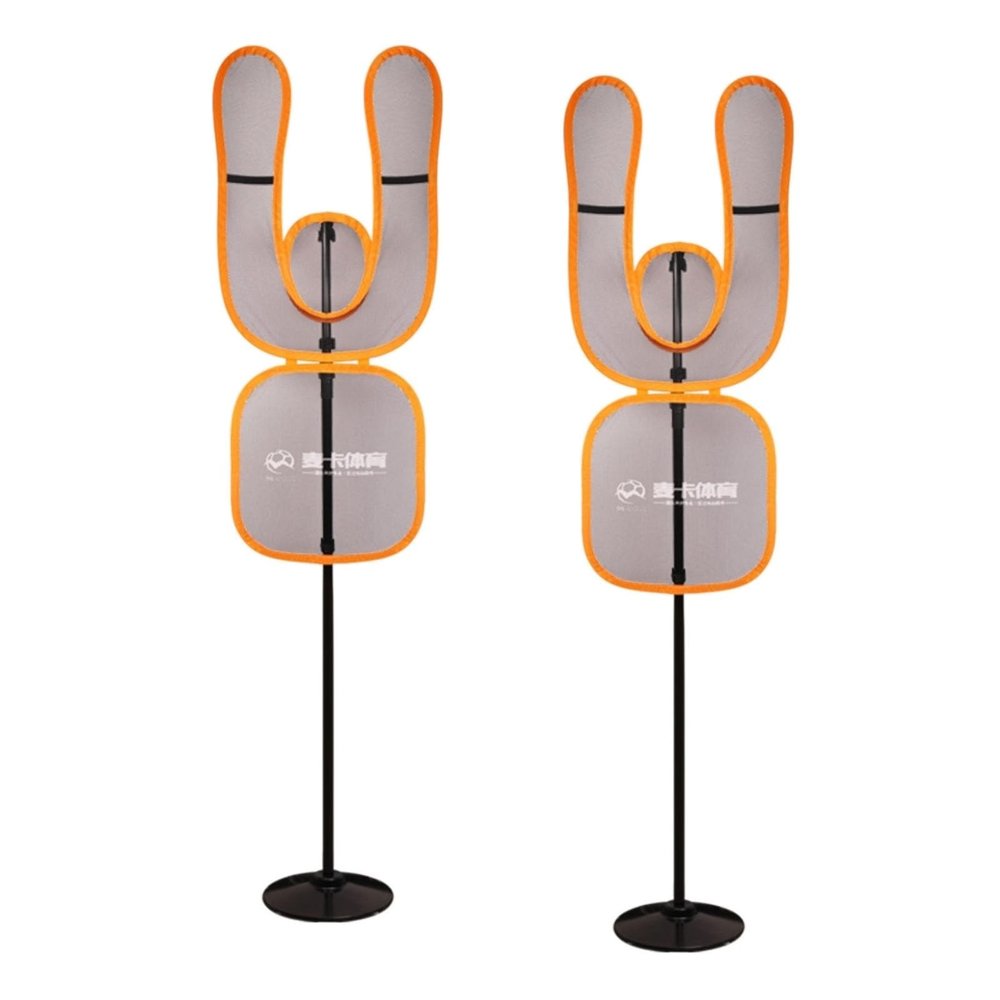Kunovo Hands-up Basketball Trainer Mannequin, Lightweight Shot Trainer Defender Practice Dummy, Dribbling Offense Training Aid for Children Adult (Size : 2PCS)