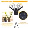 Kunovo Portable Basketball Defender Mannequin, Dribbling/Passing/Shot Practice Dummy, Sports Training Device Movable Arm  Adjustable Triangle Stand (Size : 1PC) view 3