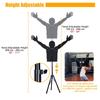 Kunovo Portable Basketball Defender Mannequin, Dribbling/Passing/Shot Practice Dummy, Sports Training Device Movable Arm  Adjustable Triangle Stand (Size : 1PC) view 4