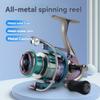 Aurora Color Fishing Scroll, Metal Waterproof and Lightweight Fishing Scroll -3+1 HPCR Rolling Bearing, Smooth Operation,AT6000 view 3