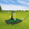 HAPPCUCOE Golf Swing Trainer Height Adjustable,360 Automatic Ball Return,Golf Swing & Hitting Trainer for Golf Courses, Training Grounds, Clubs, Gyms view 3