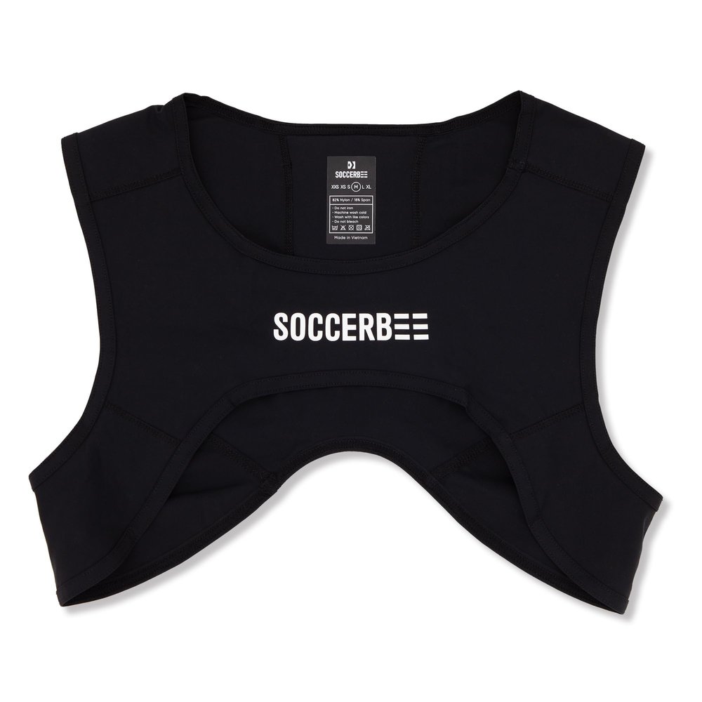 SOCCERBEE-X-Vest - Chest-open GPS Tracker Vest for Outdoor Team Sports Athletes such as Soccer, Football, Rugby, and lacrosse (Small)