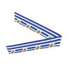 Trukd Flag of Uruguay Headbands,Sports Head Tie,Headband for Men and Women,Hair Band for Running, Workout, Football, Black, TD-TD12158 view 2