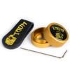 YEUEK TAOM Pool Chalk Holder Round Shaped Practical Tool Billiards Accessories Magnetic Mini Chalk Tip Case Container Round Box Billiards view 1