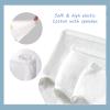 Fuzzleehi Men's Disposable Panties Underwear Travel Panties Pure Cotton Emergencies Panties for Business Trip Travel Hotel Spa Hospital Pants White Small(7pcs/pk) view 3