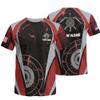 Customizable Archery Novelty T Shirt Print Top with Recurve Bow and Archery Target Graphic On it for Archer Team view 1