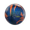 Bowlerstore Products Hammer PRE-DRILLED Raw Hammer Bowling Ball - Blue/Black/Orange 11lbs