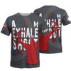 NineFit Basics Design Your Own Archery Short Sleeve Tshirt Print Aim Exhale Shoot Top with Compound Bow Graphic On it for Archer, X-Large view 1