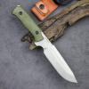 LENGRENIce Breaker 10.8 Inches 6.2MM THK Full Tang Heavy Fixed Blade Bright Stone Wash Tactical Knife Kydex Sheath And Magnesium Rod For Camping Hiking Hunting view 3