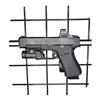 Hammy3DPrints Mount for Glock 43X / 48 - Gridwall | Pistol Holder Handgun Storage Rack (Facing Right) view 1