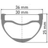 Dt Swiss EXC 1501 Spline 27.5in RR EXC1501 Spline 6B view 2