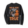 Basketball Swishes Basketball Player Basketballer Team Sport Sweatshirt view 1