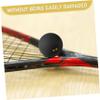 WOONEKY Professional Single Dot Squash Ball for Training and Practice High Elasticity for Beginners and Youth Suitable for Home School and Stadium Use view 4
