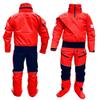 Kayak Dry Suits Men Hooded One-Piece Overall Paddling Drysuit Waterproof Survival Rescue Clothes Red S view 3