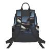 DRTGEDS Orca Killer Whale Print Backpacks Lightweight With 1 Main Compartment, Shoulder Rucksack Carry-On view 3