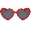 JINHUIBBA Girls Heart Sunglasses Polarized UV 400 Protection Vintage Kids Love Heart Sunglasses for Age 3-10 Years view 2