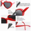 JINHUIBBA Girls Heart Sunglasses Polarized UV 400 Protection Vintage Kids Love Heart Sunglasses for Age 3-10 Years view 4