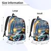 DRTGEDS Lighthouse Diamond Paint Backpacks Lightweight With 1 Main Compartment, Shoulder Rucksack Carry-On view 4