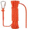 NorthPada 1/4 in (6mm) x 100 Ft (30Meter) Marine Floating Rope for Boating, Fishing, Rafting, Camping, Hiking, Hunting, Anchor, Mooring, Dock Lines, Kayak, Canoe, Rescuing Reflective Orange view 1