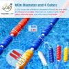 NineFit Basics Swimming Pool Safety Divider Rope, Pool Rope Floats to Divide Pool with 2 Pre Assembled Stainless Hooks, Buoy Rope Float Line Floating Barrier 5pcs Buoy/m, 9m(30ft), 6cm Diameter view 4