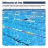 NineFit Basics Swimming Pool Divider Float Line, Professional Pool Safety Rope Kits with Floating Buoys  Hooks, Beach/Swimming Training Pool Safety Rope, 15m(49.2ft) view 3